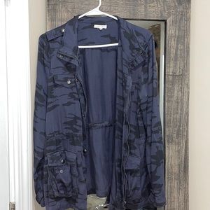 Navy Camo Jacket